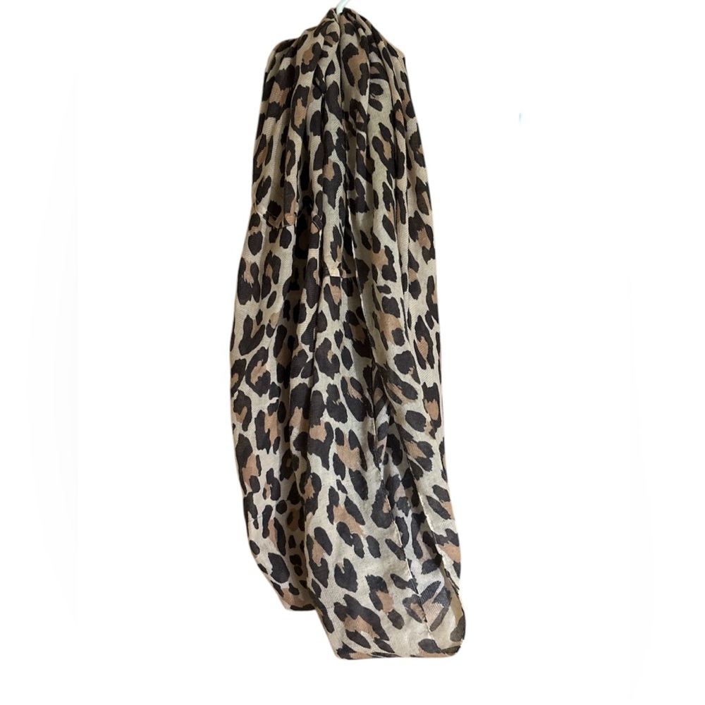 Leopard Print Women's infinity scarfs